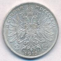 Ausztria 1913. 2K Ag "Ferenc József" T:2 
Austria 1913. 2 Corona Ag "Franz Joseph&qu...