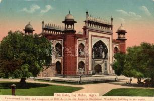 Agra, Taj Mahal, The Gate, H. A. Mirza& Sons (EK)