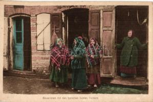 10 db RÉGI motívumos képeslap: folklór / 10 pre-1945 motive postcards: Slavic folklore