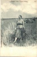 10 db RÉGI motívumos képeslap: folklór / 10 pre-1945 motive postcards: Slavic folklore