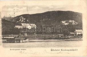 1905 Kovácspatak, Kovacov; Dunai uszoda / swimming pool on river Danube (EK)
