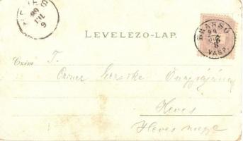 1899 Brassó, Kronstadt, Brasov; Noa, Derestye sörgyár, villamos szerelvény / Bräuhaus Dirste, Tramba...