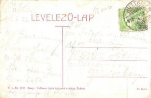 Ruttka, Vrútky; Löwy Adolf féle fűrésztelep, fatelep. W. L. Bp. 2435. Kiadja Hoffmann Gyula / sawmil...