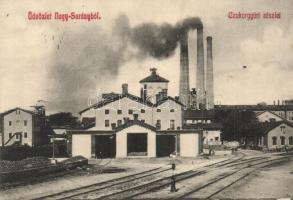 Nagysurány, Surany; Cukorgyár, iparvasút / sugar factory, industrial railway (Rb)