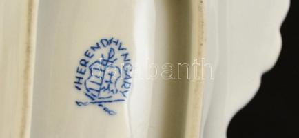 Herendi Viktória mintás tálka. 12x9 cm Kézzel  festett, jelzett hibátlan