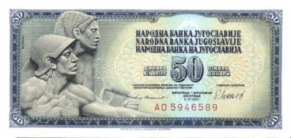 Jugoszlávia kis tétel 1968. 5D (2x) + 1978. 10D, 20D + 1981. 50D, 100D, 500D + 1992. 100D, 10.000D +...