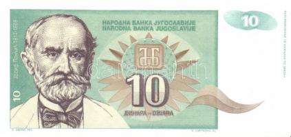 Jugoszlávia kis tétel 1968. 5D (2x) + 1978. 10D, 20D + 1981. 50D, 100D, 500D + 1992. 100D, 10.000D +...