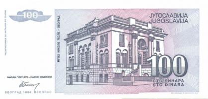 Jugoszlávia kis tétel 1968. 5D (2x) + 1978. 10D, 20D + 1981. 50D, 100D, 500D + 1992. 100D, 10.000D +...