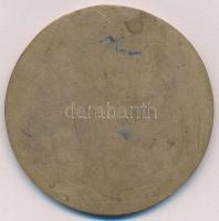 Edvi Illés György (1911-) 1937. "Moktár T.S.T. 1912-1937" fém emlékérem (55mm) T:2 oxidáci...