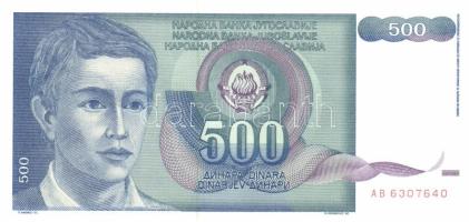 Jugoszlávia 1990. 500D, 1000D T:I