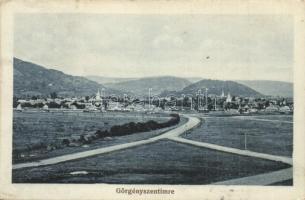 Görgényszentimre, Gurghiu; látkép. Kiadja Cserey Oszkár / general view (Rb)