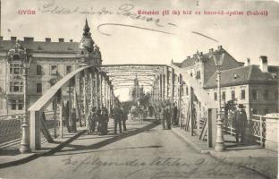Győr, Sétatéri híd, honvéd épület (EK)