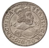 Ausztria 1639. 3kr Ag "Ferdinánd Károly" Hall (1,57g)T:2 / Austria 1639. 3 Kreuzer "Ferdinand Charles" Hall (1,57g) C:XF Krause KM#852