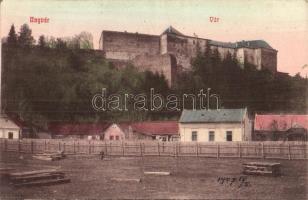 1907 Ungvár, Uzshorod, Uzhorod; Vár / castle