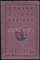 Magyar zsidók naptára 1941 - 5701. Bp.), (1940). (OMIKE - Springer Ny.). 192 p. A címlapot Hermann Lipót tervezte. Kiadói egészvászon kötésben.