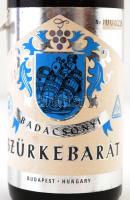 1976 Badacsonyi szürkebarát fehér bor bontatlan palackban