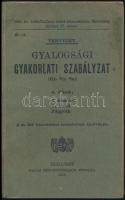 Gyalogsági gyakorlati szabályzat. 4. füzet. Az zászlóalj. Az ezred. Függelék. Bp.,1926., Pallas Rt., 120 p.+11 melléklet. A m. kir. honvédelmi minisztérium kiadása. Kiadói papírkötés, a hátsó borítón folttal, kis szakadással.