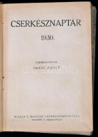 A 38. számú "Honvéd" cserkész csapat II. rajának naplója. 1929-1930. Benne számos bejegyzé...