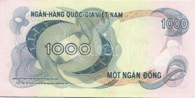 Dél-Vietnam 1971. 1000D T:I- Alsó szélén kissé töredezett