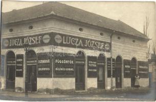 1910 Szeged, Lucza József vegyi ruhatisztító, kelmefestő és ágytoll-tisztító ipartelepe. Laudon utca 9. photo