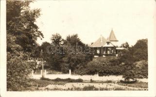 1931 Szentendre, a levél írójának a villája a Duna felől. photo