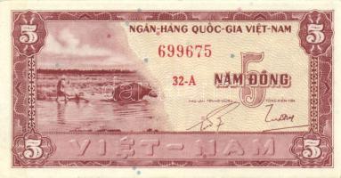 Dél-Vietnam 1955. 5D T:I
