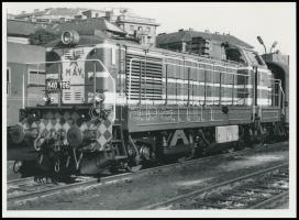 MÁV M40 106 mozdony Fotó / Locomotive 18x13 cm
