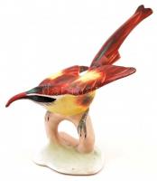 Aquincumi gyurgyalag, kézzel festett, jelzett, apró kopásokkal, m: 11,5 cm