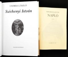 Csorba László: Széchényi István. Bp.,2001, Magyar Könyvklub. Kiadói kartonált papírkötés. +Széchényi...