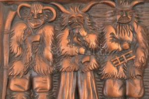 Különféle réz kiöntő minták, közte csillagjegyekkel, összesen 9 db, különböző méretben