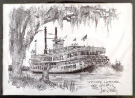 Shapiro, Dean M.: Historic photos of steamboats on the Mississippi. Nashville, 2009, Turner. Vászonk...