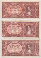 1946. 100.000BP (5x) T:III,III-