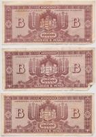 1946. 100.000BP (5x) T:III,III-