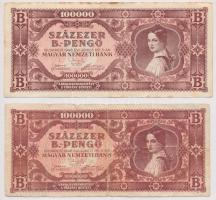 1946. 100.000BP (5x) T:III,III-