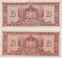 1946. 100.000BP (5x) T:III,III-