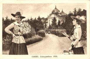 1939 I. Pax Ting leány jamboree, leány cserkész világtalálkozó Gödöllőn / The first girl scout gathering in Hungary