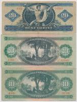 1962-1969. 10Ft (2xklf) + 1965-1969. 20Ft (2xklf) + 1989. 50Ft + 1984-1992. 100Ft (2xklf) T:III,III-