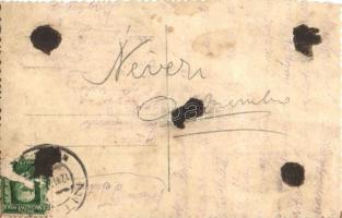 Nyitra, Nitra; Celkovy pohled / látkép, püspöki vár, templom / general view, bishop's castle, c...