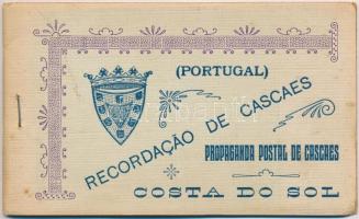 Portugália Cascaes 6 darabos képeslap füzet + 3 Lisszabon képeslap