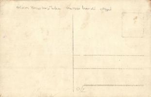 Első világháborús osztrák-magyar katonai lap. Olasz harcképtelen messzehordó ágyú / WWI K.u.k. milit...