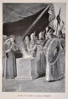 Gaal Mózes: Hún és magyar mondák. Gyulai László rajzaival. Bp.,[1930], Franklin-Társulat, 215 p. Neg...