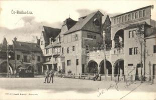 1904 Budapest XIV. Városliget, Ősbudavár, Ős-Budavára, Kolozsvári Erdélyi Pinceegylet Nagy vendéglője, étterem. Divald Károly 600. sz.