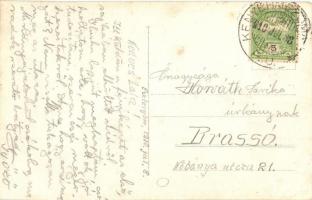 1910 Esztergom, az első sajkában (csajka) elköltött ebéd / K.u.K. military, first lunch in the barra...