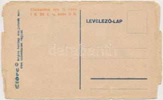 Petár búcsúzik övéitől. Előre képes hetilap karikatúrája I. Péter szerb királyról malacokkal / WWI H...