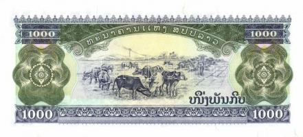 Laosz/Népköztársaság 1997-98. 1000K, 2000K T:I