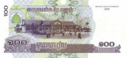 Kambodzsa 1991-92. 200R, 500R + 1995-99. 100R, 200R, 1000R + 2001-05. 50R, 100R, 500R, 1000R T:I Öss...