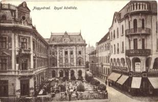 1916 Brassó, Kronstadt, Brasov; Royal Kávéház, Fogorvos, Duna Biztosító, Koch üzlete / cafe, dentistry, shop, insurance company  (fl)