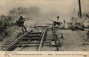 1914 Les derniers coups tires pres dAnvers / the last shots fired near Antwerp (EK)