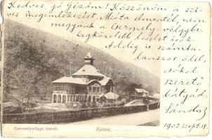 1902 Kassa, Kosice; Csermelyvölgyi kioszk / kiosk