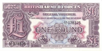 Nagy-Britannia/katonai kiadás 1948-56. 1Ł 3klf kiadás (2.,3.,4.) T:I